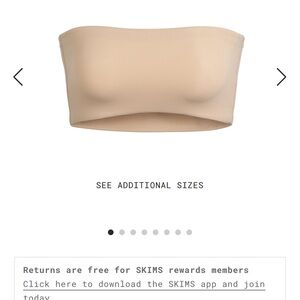 Skims bandeau bra
